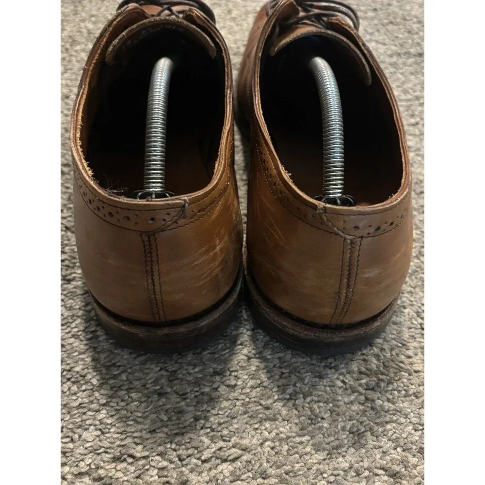 Allen Edmonds Yorktown Oxford Shoes Mens Size 12 3E Brown USA Made